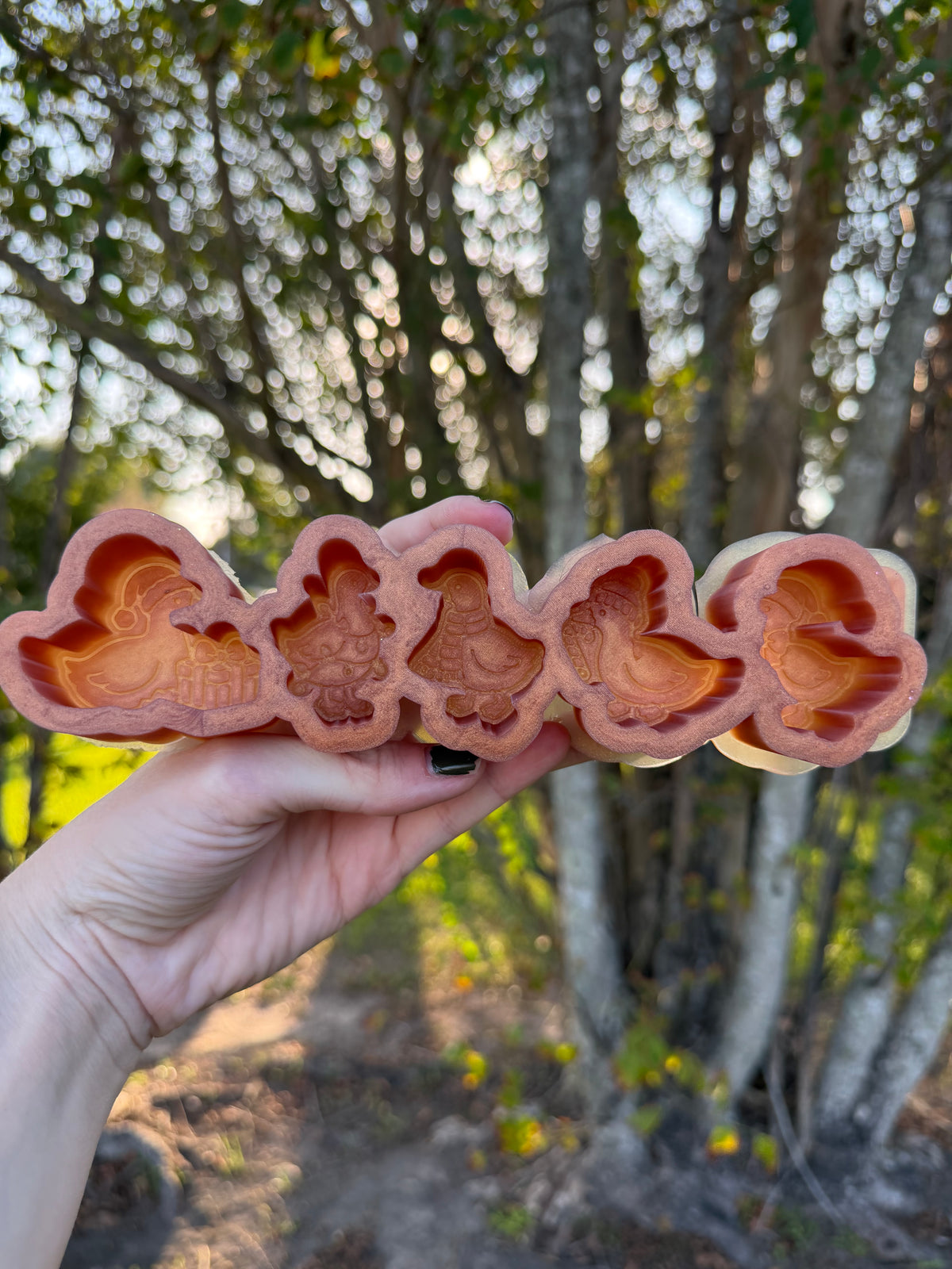 Christmas Goose Charms