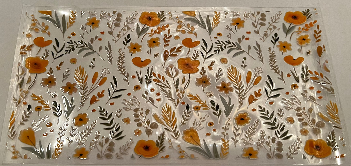Yellow Wildflowers Wrap