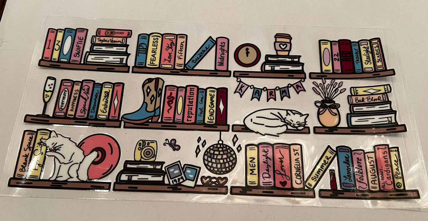 Tay Tay’s Bookshelf Wrap