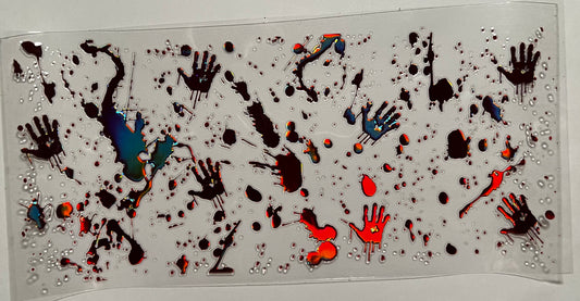 Holographic Blood Splatter