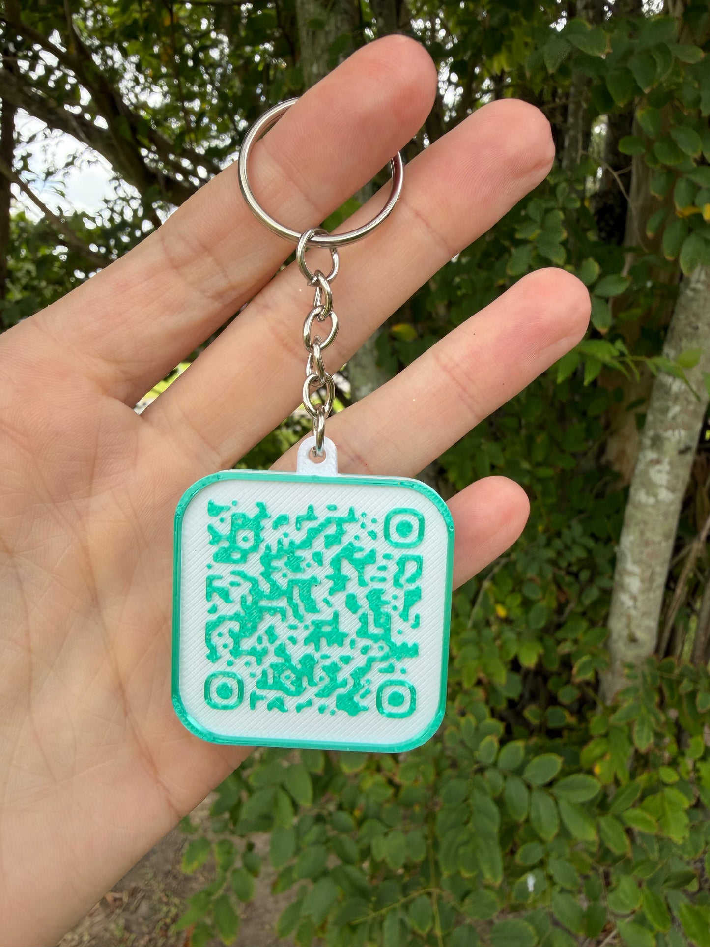 QR Code Keychain