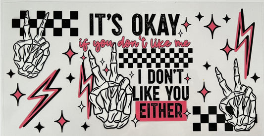 It’s Okay if You Don’t Like Me