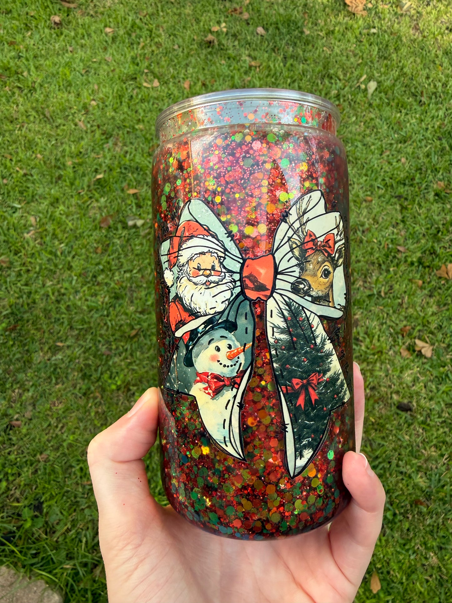 Vintage Christmas 16oz