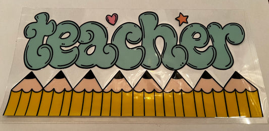 Teacher Pencils Wrap