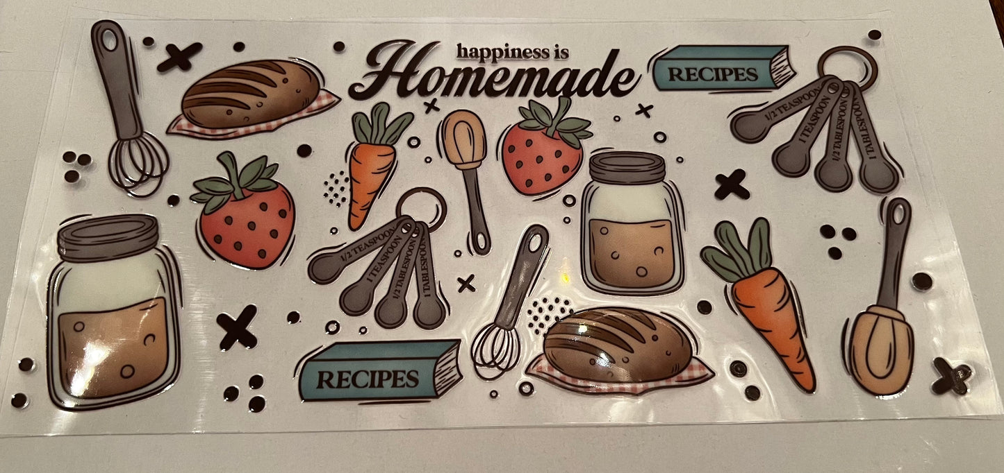 Happiness is Homemade Wrap
