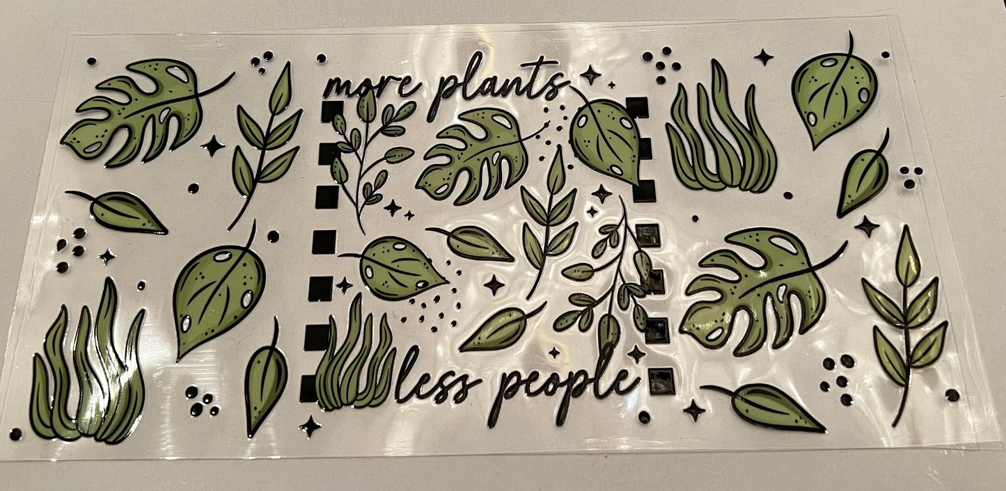 More Plants Less People Wrap