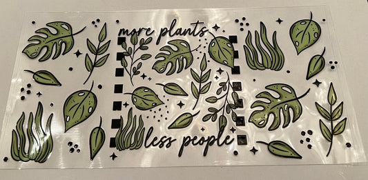 More Plants Less People Wrap