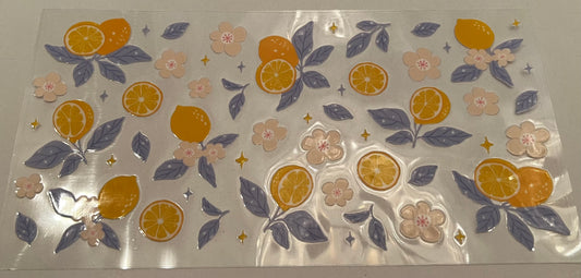 Lemons & Flowers Wrap