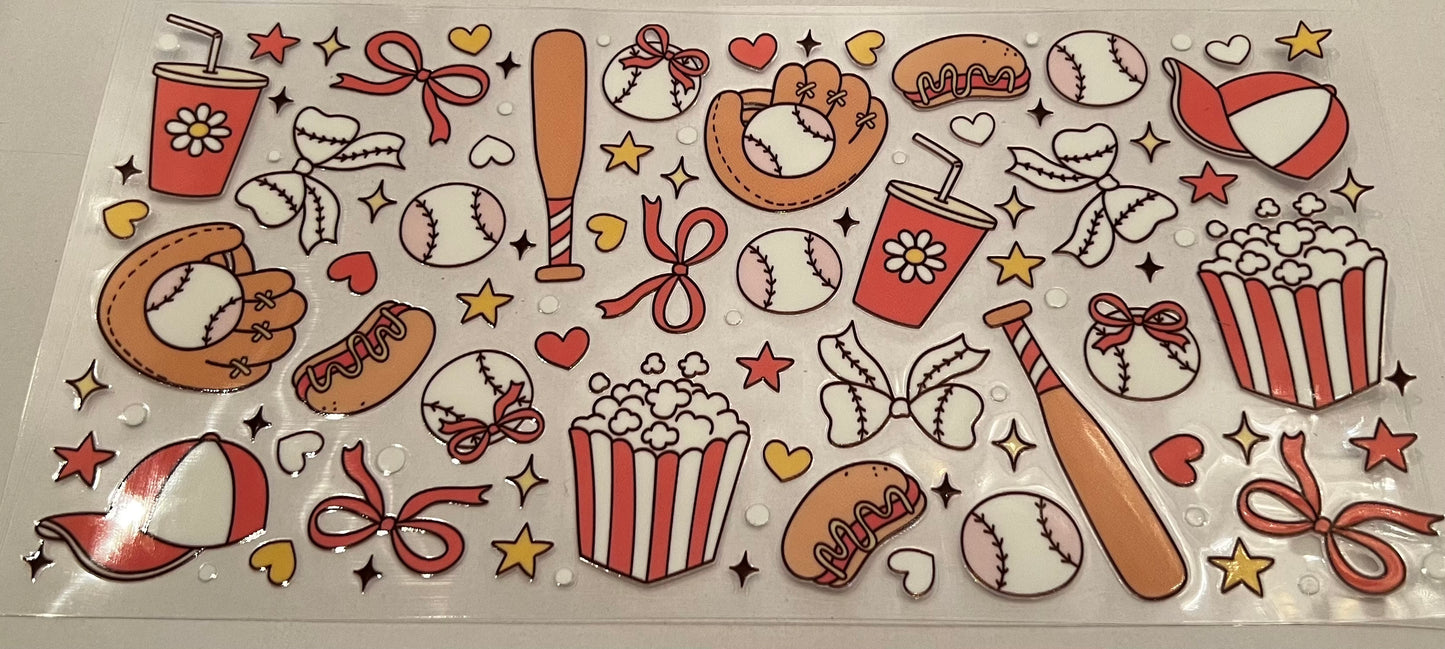 Dainty Baseball Things Wrap