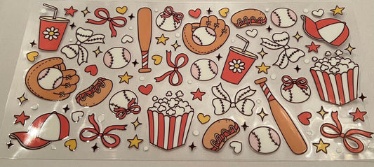 Dainty Baseball Things Wrap