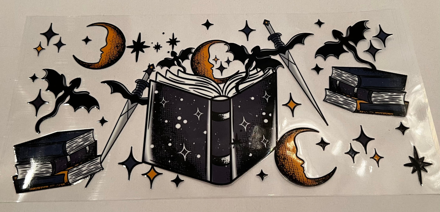 Books and Swords Wrap