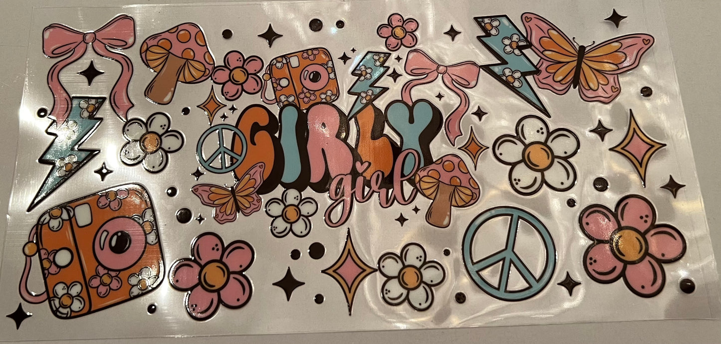 Retro Girly Girl Wrap
