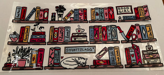Smutty Bookshelf Wrap