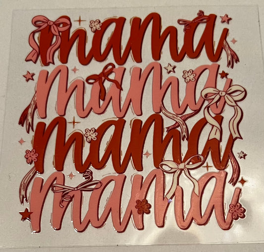 Mama Bows Decal