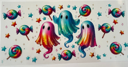 Colorful Ghosts