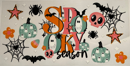 Spooky Season Spiders & Pumpkins