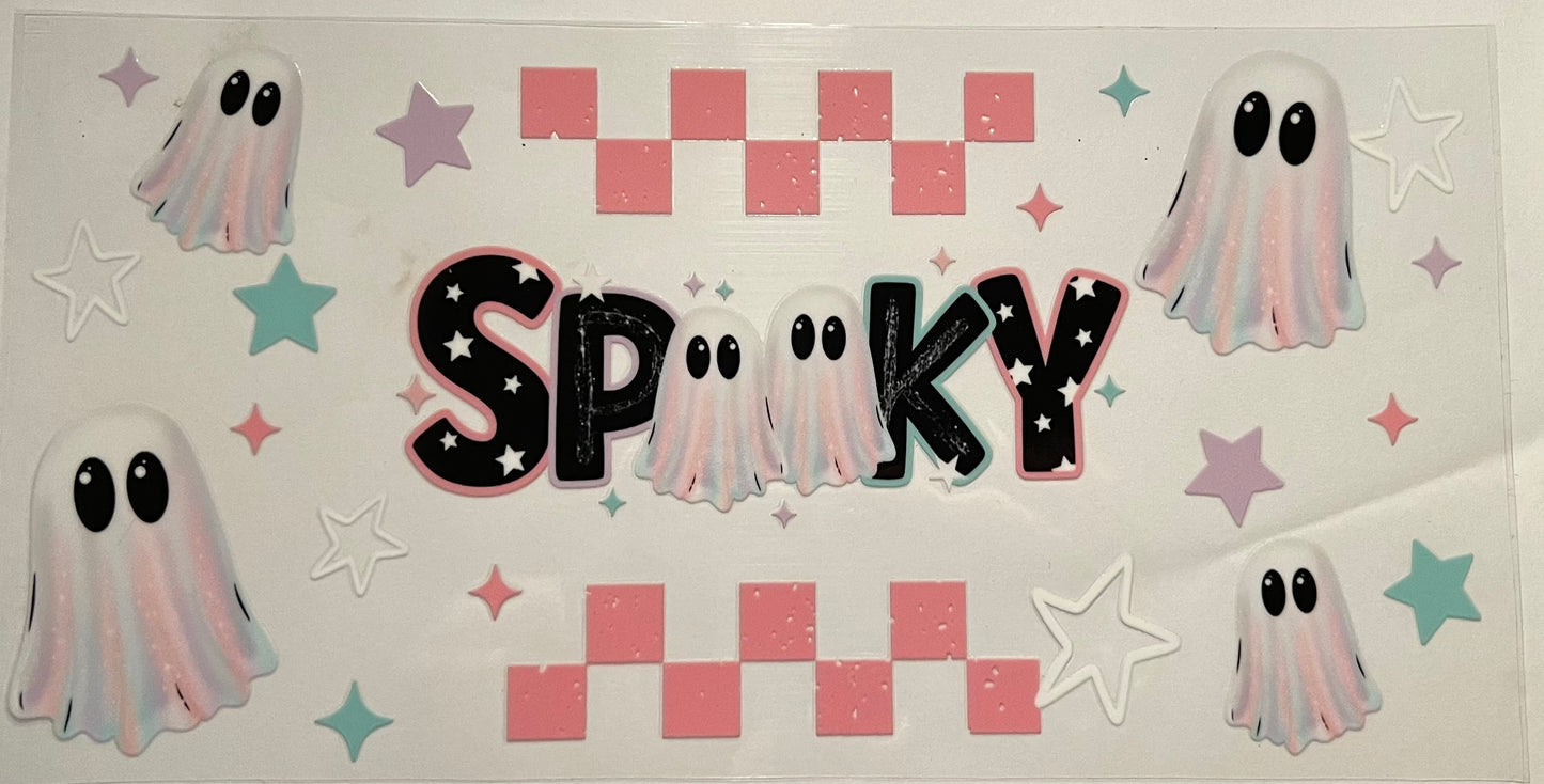 Pastel Spooky Ghosts