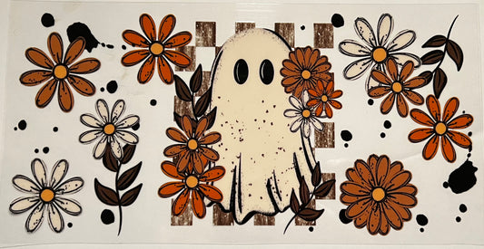 Distressed Ghosts & Flowers