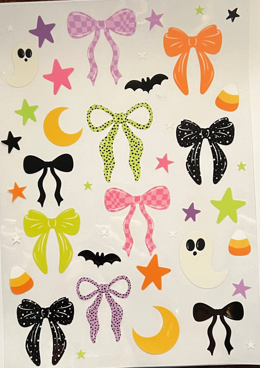 Spooky Bows & Ghosts